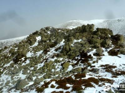 Siete Picos - Valle la Fuenfría; nieve madrid; rutas por la sierra de madrid